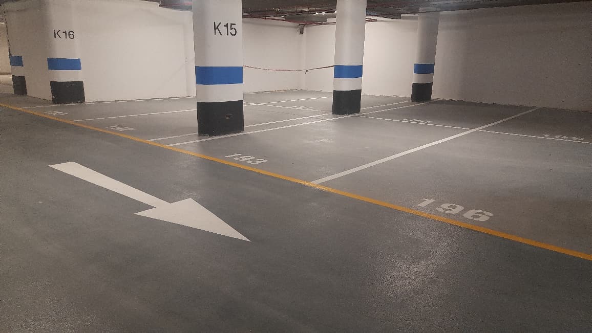 PU/ Epoxy Car park flooring